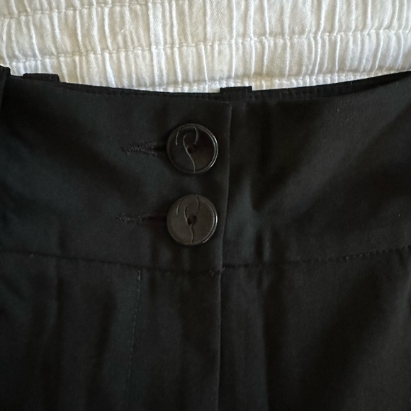 Paige Black Label All Season Stretch Wool Wide Legged Pants - Sz 2 - Picture 5 of 7